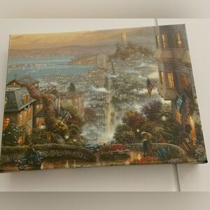 Thomas Kinkade San Francisco canvas
